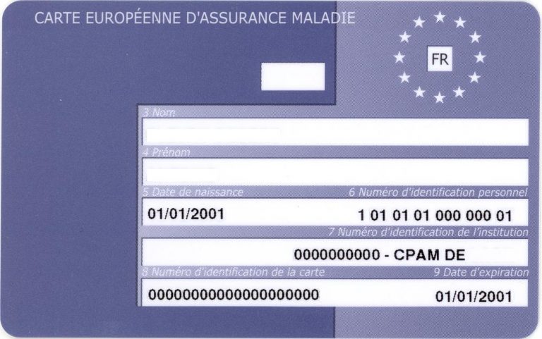 comment faire une demande de carte européenne d'assurance maladie